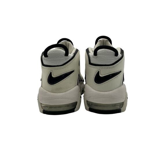 Nike 'Air' White Calf Leather More Uptempo Sneaker Size 7 - Picture 5 of 6